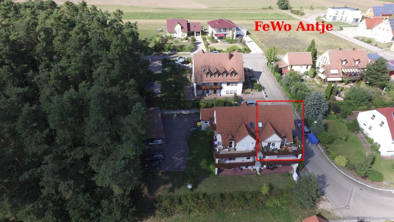 Ferienwohnung Fraenkisches Seenland - Fewo Antje Mitteleschenbach المظهر الخارجي الصورة